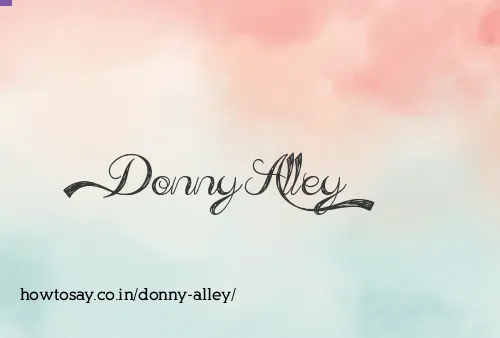 Donny Alley