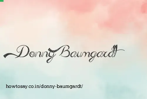 Donny Baumgardt