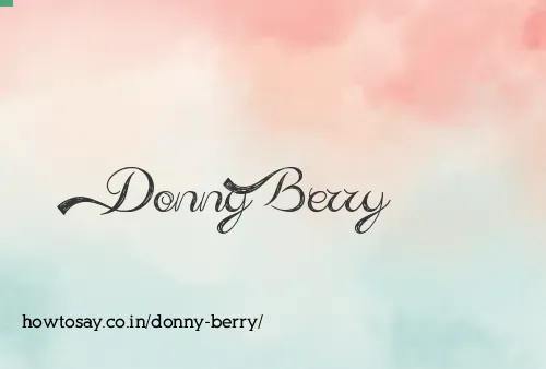 Donny Berry