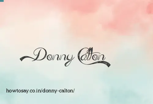 Donny Calton