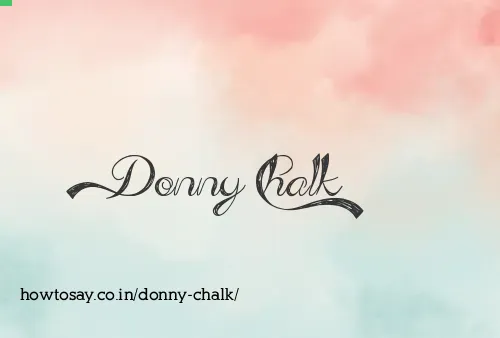 Donny Chalk