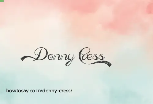 Donny Cress