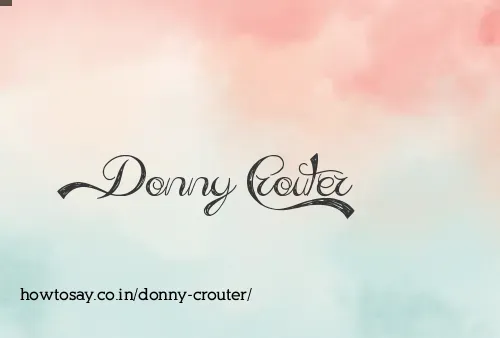 Donny Crouter