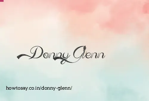 Donny Glenn