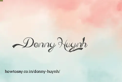 Donny Huynh