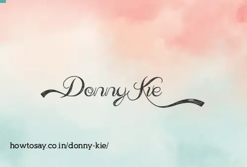 Donny Kie