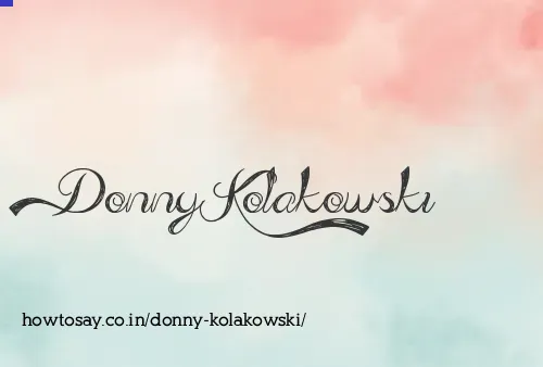 Donny Kolakowski