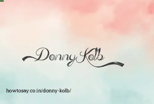 Donny Kolb