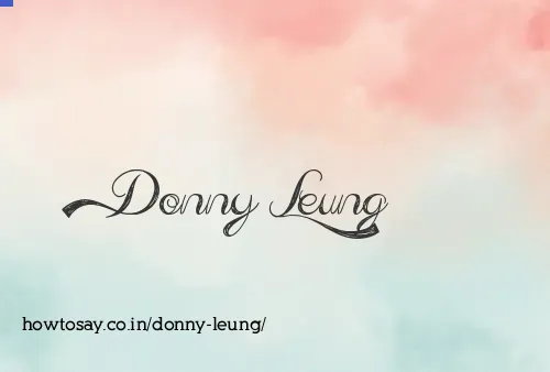 Donny Leung