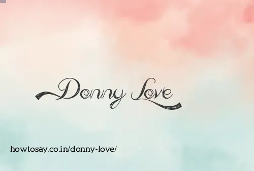 Donny Love