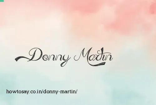 Donny Martin