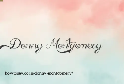 Donny Montgomery
