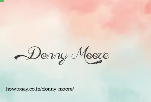 Donny Moore