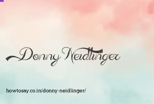 Donny Neidlinger