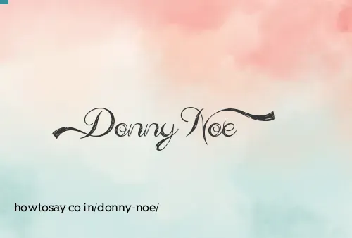 Donny Noe