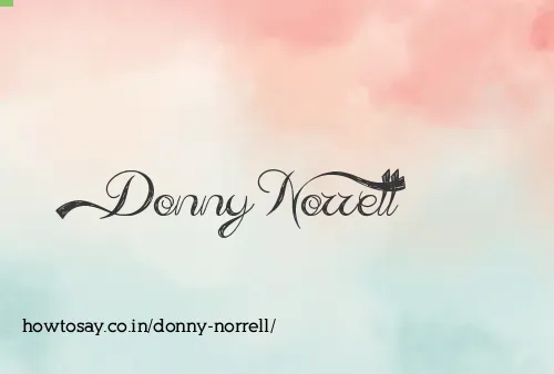 Donny Norrell