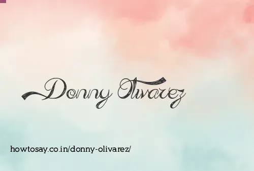 Donny Olivarez