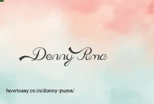 Donny Puma