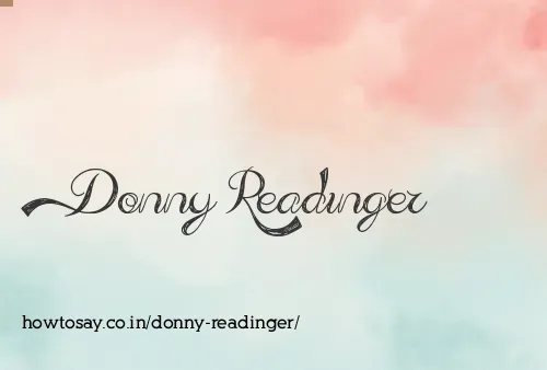 Donny Readinger