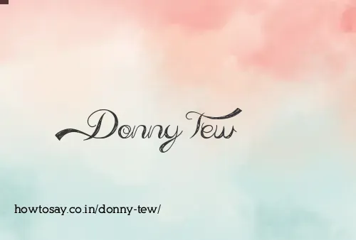 Donny Tew