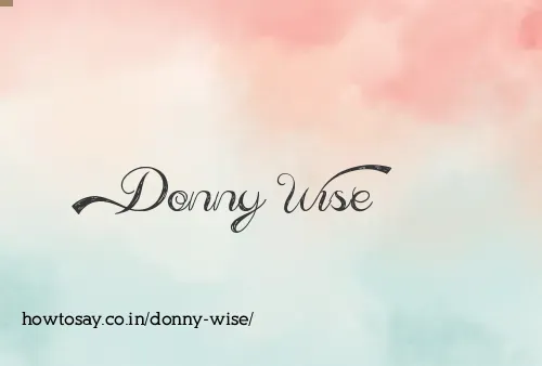 Donny Wise