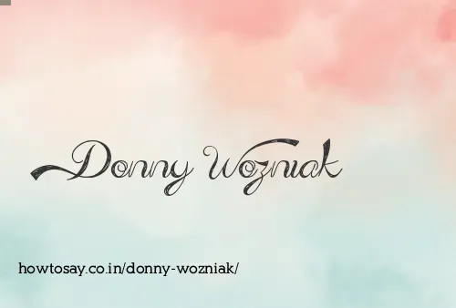 Donny Wozniak