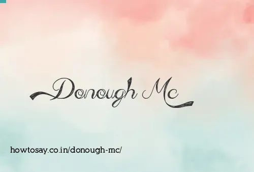 Donough Mc