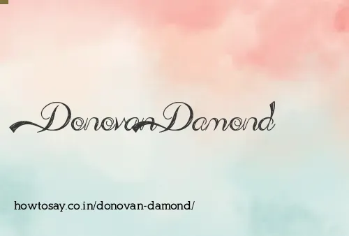 Donovan Damond