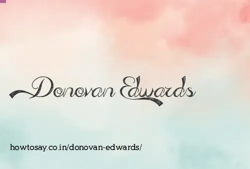 Donovan Edwards