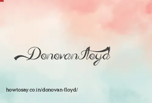 Donovan Floyd