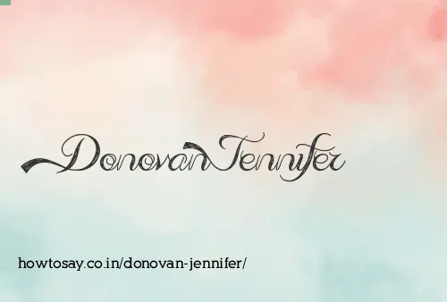 Donovan Jennifer