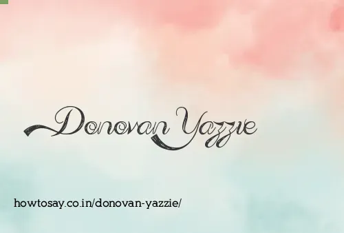 Donovan Yazzie