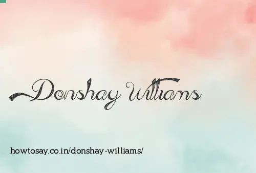 Donshay Williams