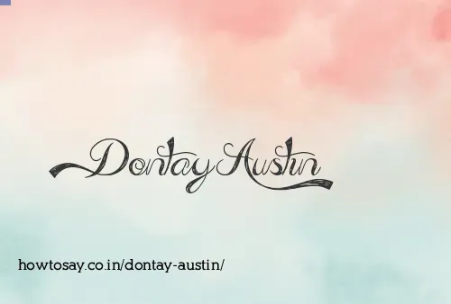 Dontay Austin