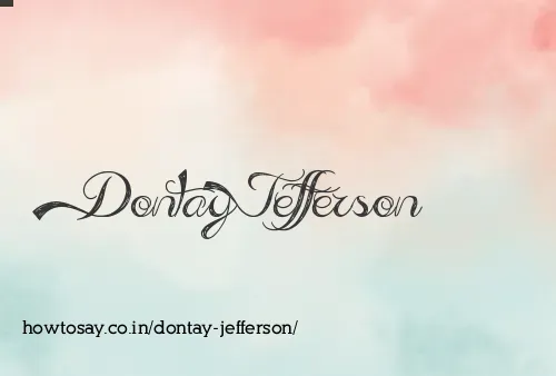 Dontay Jefferson