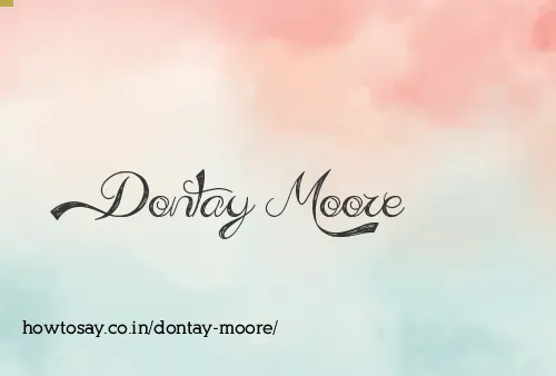 Dontay Moore