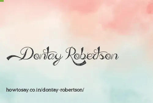 Dontay Robertson