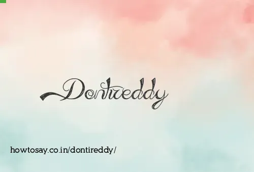 Dontireddy