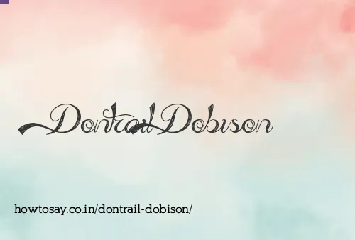 Dontrail Dobison