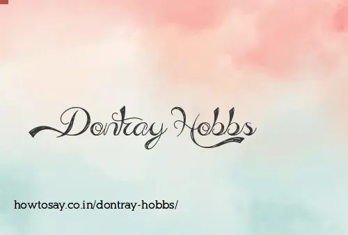Dontray Hobbs