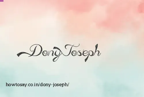 Dony Joseph