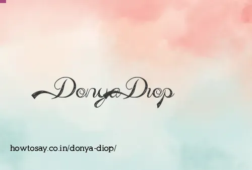 Donya Diop