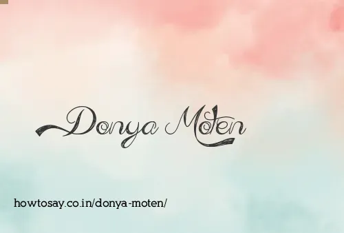 Donya Moten