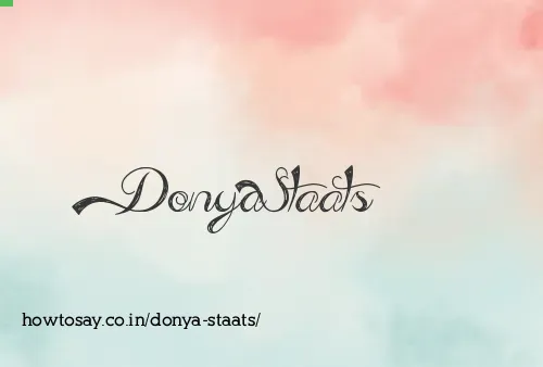 Donya Staats