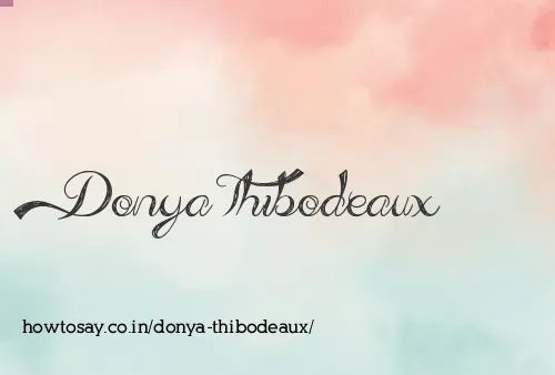 Donya Thibodeaux