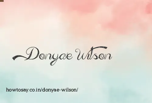 Donyae Wilson