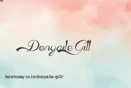 Donyaile Gill