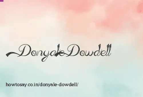 Donyale Dowdell