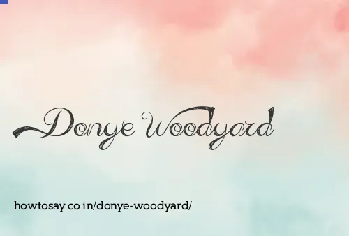 Donye Woodyard