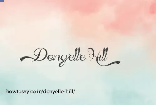Donyelle Hill